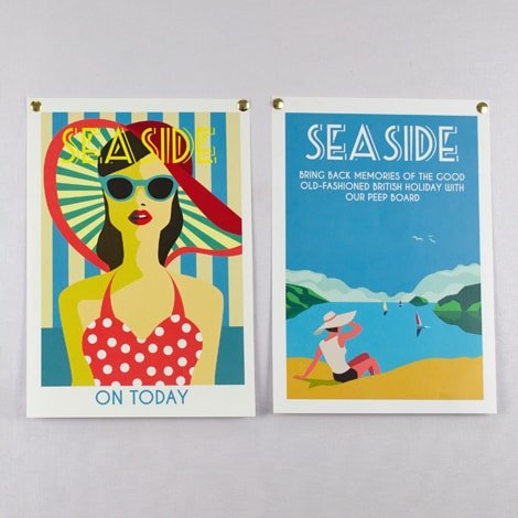 Litho printed posters