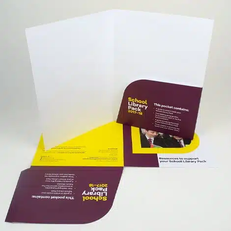 Folder single sided