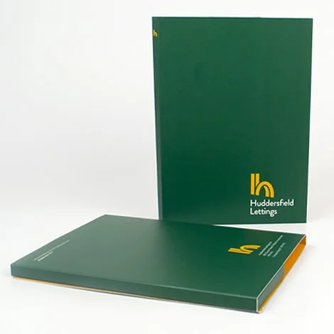 A5 Double Sided Folder print