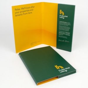 A5 Double Sided folder side Pocket