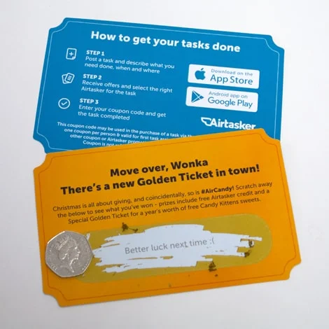 areal Cirkel Kreta Printed Scratch Cards Custom Scratch Cards & Vouchers