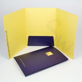 A4 6pp Folder with Centre Flap