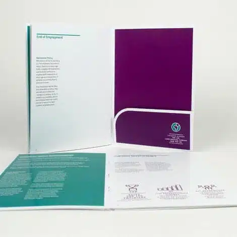 A5 Folder Stitched in pages