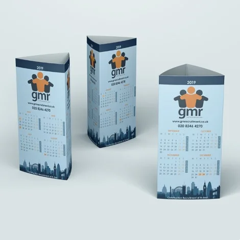 Interlocking Tent Calendars