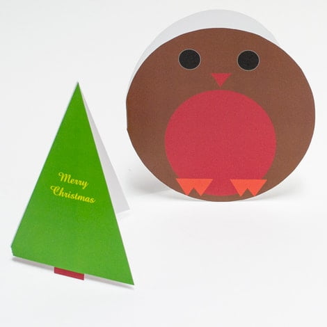 Die Cut Christmas Cards