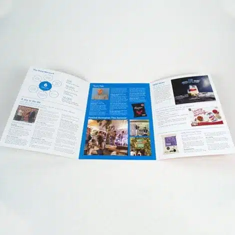 A4 Tri-Folded Booklet