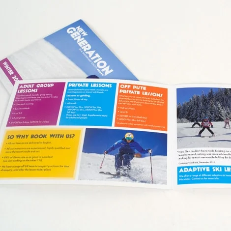A5 Bi-Fold Leaflet