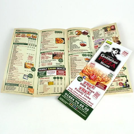 Custom folded brochure