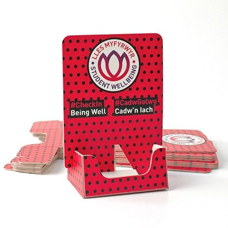 Twist and Lock Business card dispenser