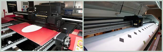 Large format machines Large format machines