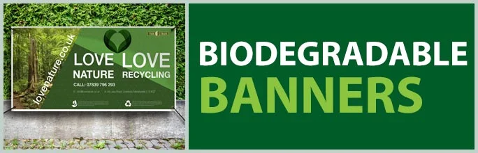 Biodegradable PVC Banners