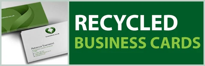 Recycled Business Cards
