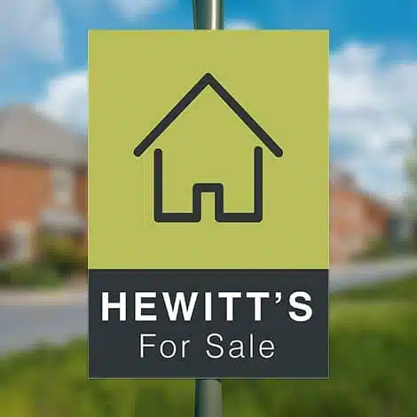 Estate Agency Sign Board Printing