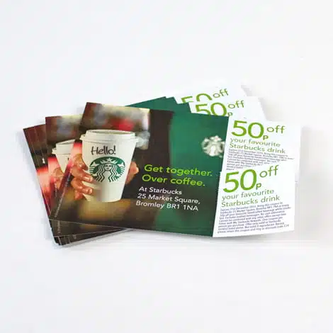 Tear off voucher