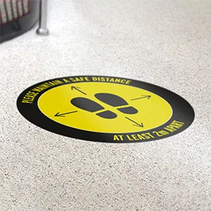 floor marker stickers 