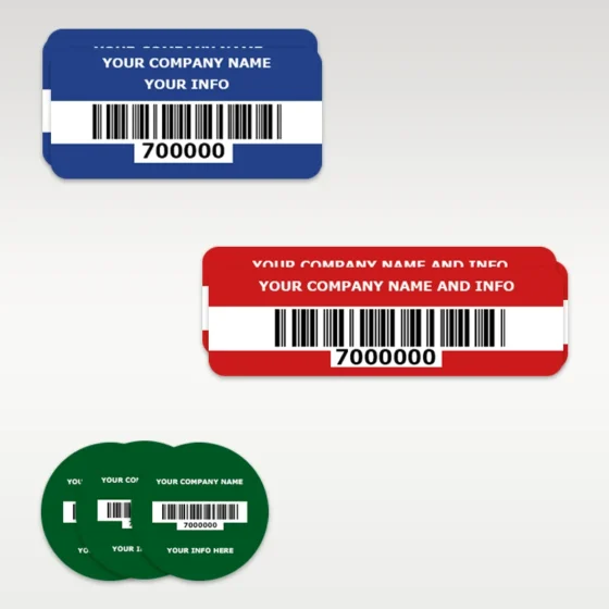Asset labels