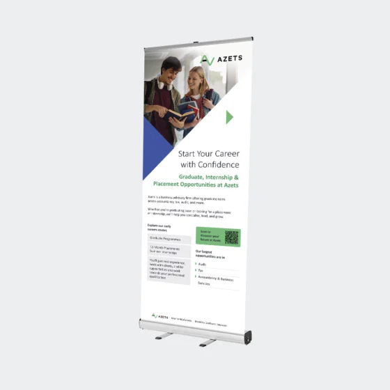 Budget Roller Banner