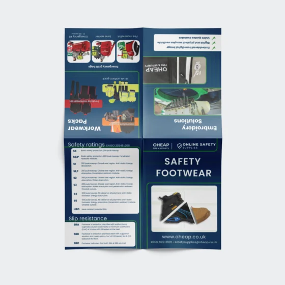 Cross Fold Leaflet Printing