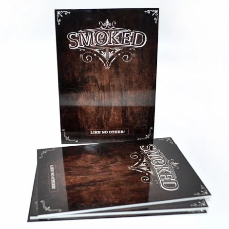 foamboard sign with glossy reflection