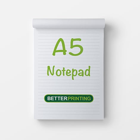 A5 notepads printing