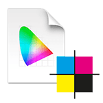 colour profile Icon