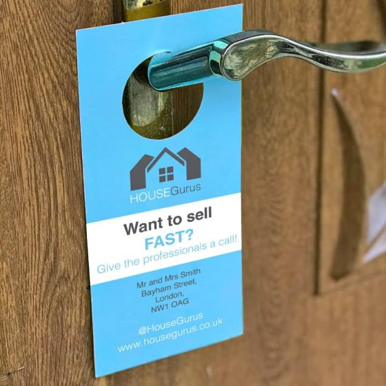 door hangers with variable data