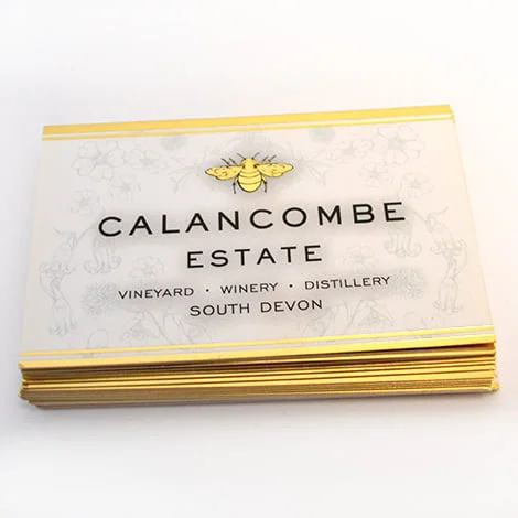 Foiled Business Cards