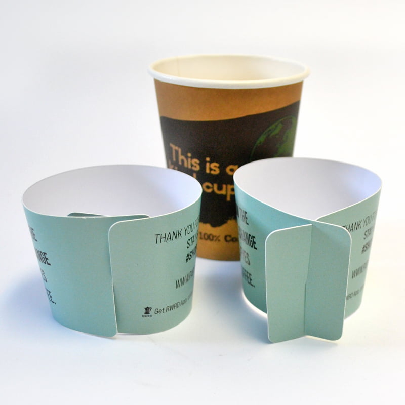 Custom Cup Sleeves, Two Sided Printing