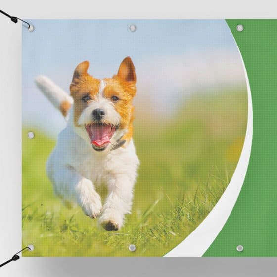mesh banner for outdoors