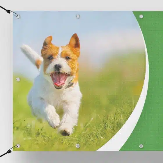 mesh banner for outdoors