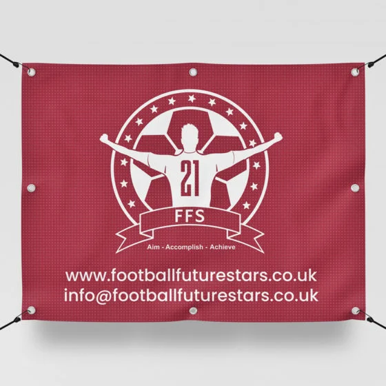 Mesh banner printing