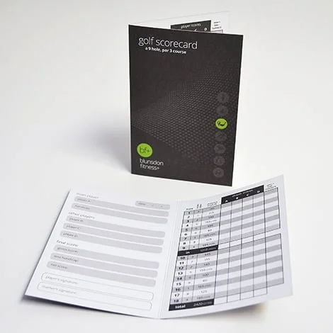 Golf Scorecards