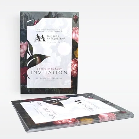 Invitation Printing - floral invite