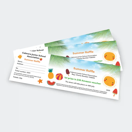 Raffle Ticket Printing