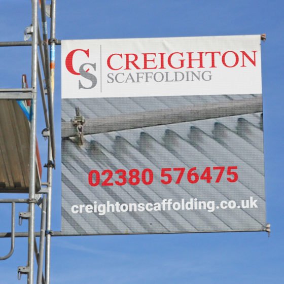 scaffolding Banners