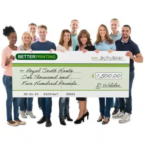 fake cheque supersize