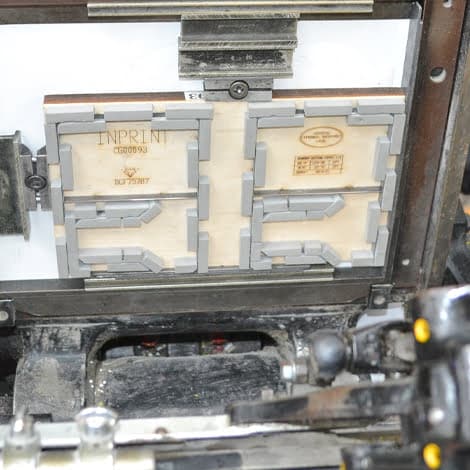 Die Cutting Explained 3 die block on machine