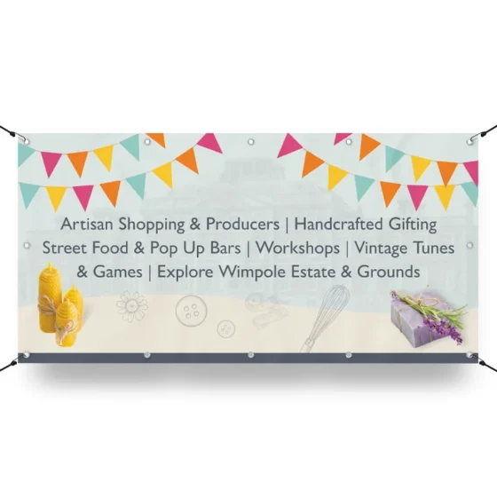 printed outdoor banners