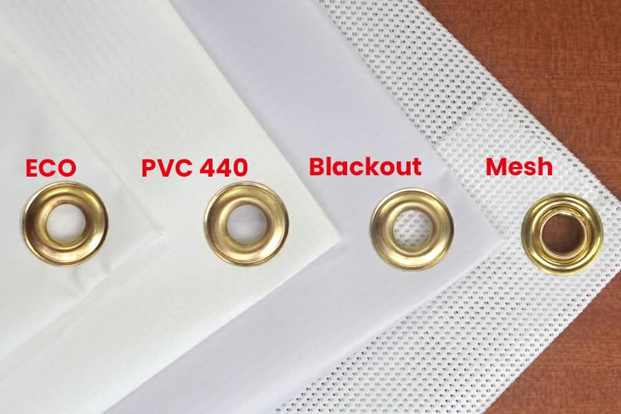 Banner material range