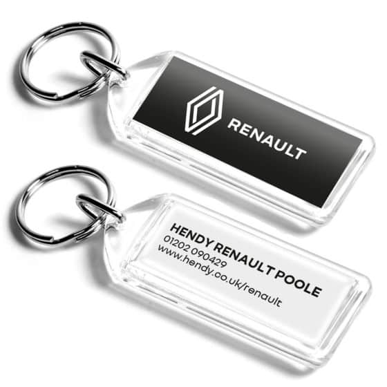 keyfobs branded for Renault cars