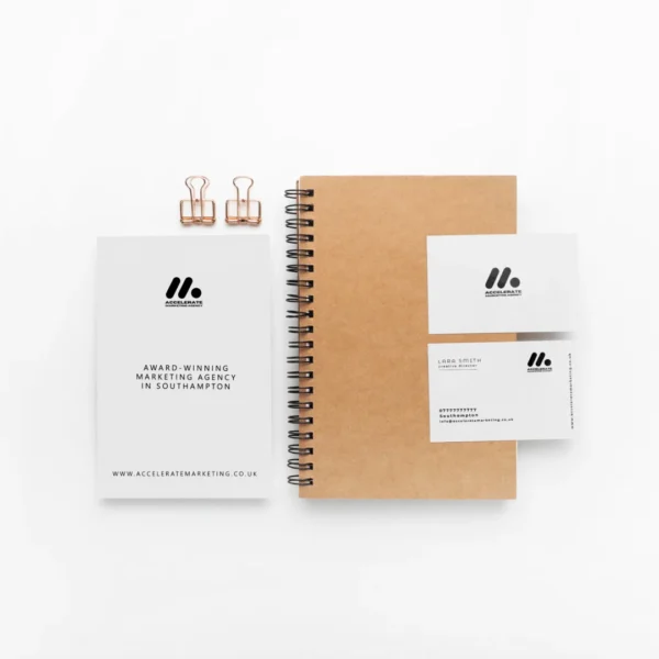 Design and Marketing Agency Print 13 business stationery