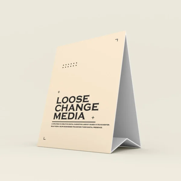 Design and Marketing Agency Print 2 Tent Cards
