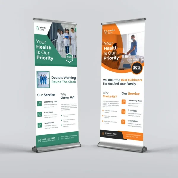 Hospital Roller Banner