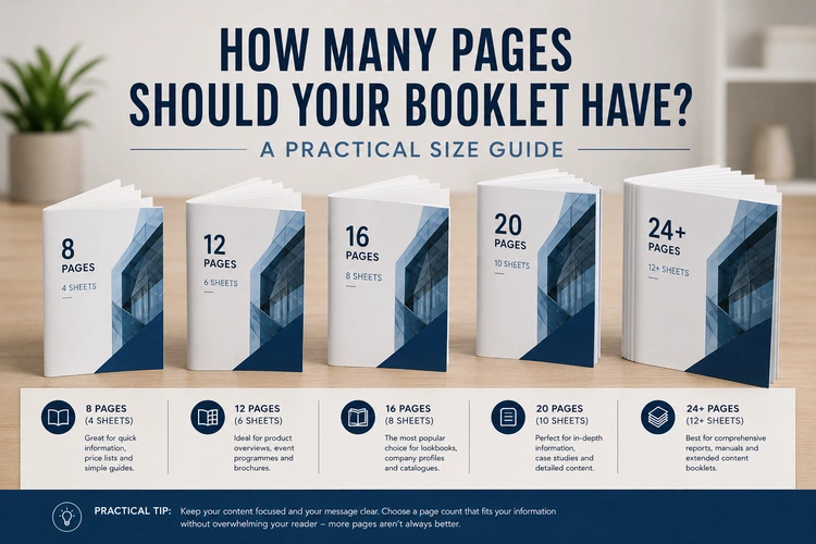 How Many Pages Should Your Booklet Have? A Practical Size Guide
