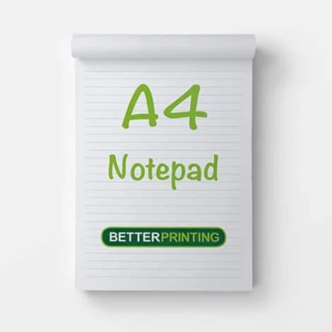 Business Print 5 A4 Notepad Better Printing Branded