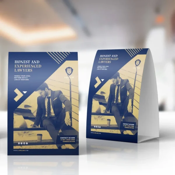 Fundraising Print 17 Law Table Talker