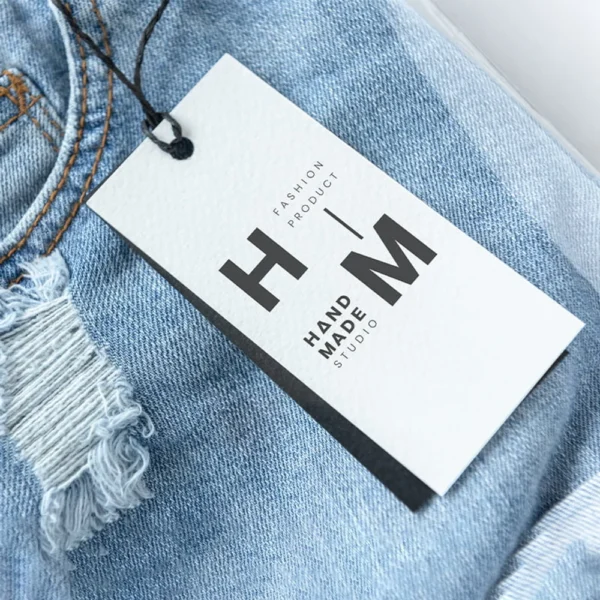 Packaging Print 16 Denim Clothes Brand Tags