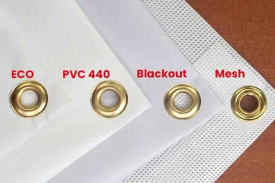 Banner material range