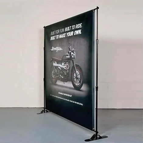 wide tension banner