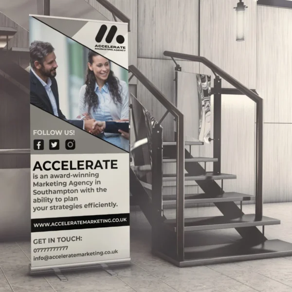 Design and Marketing Agency Print 6 Marketing Roller Banner